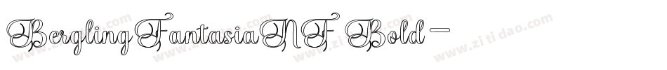 BerglingFantasiaNF Bold字体转换